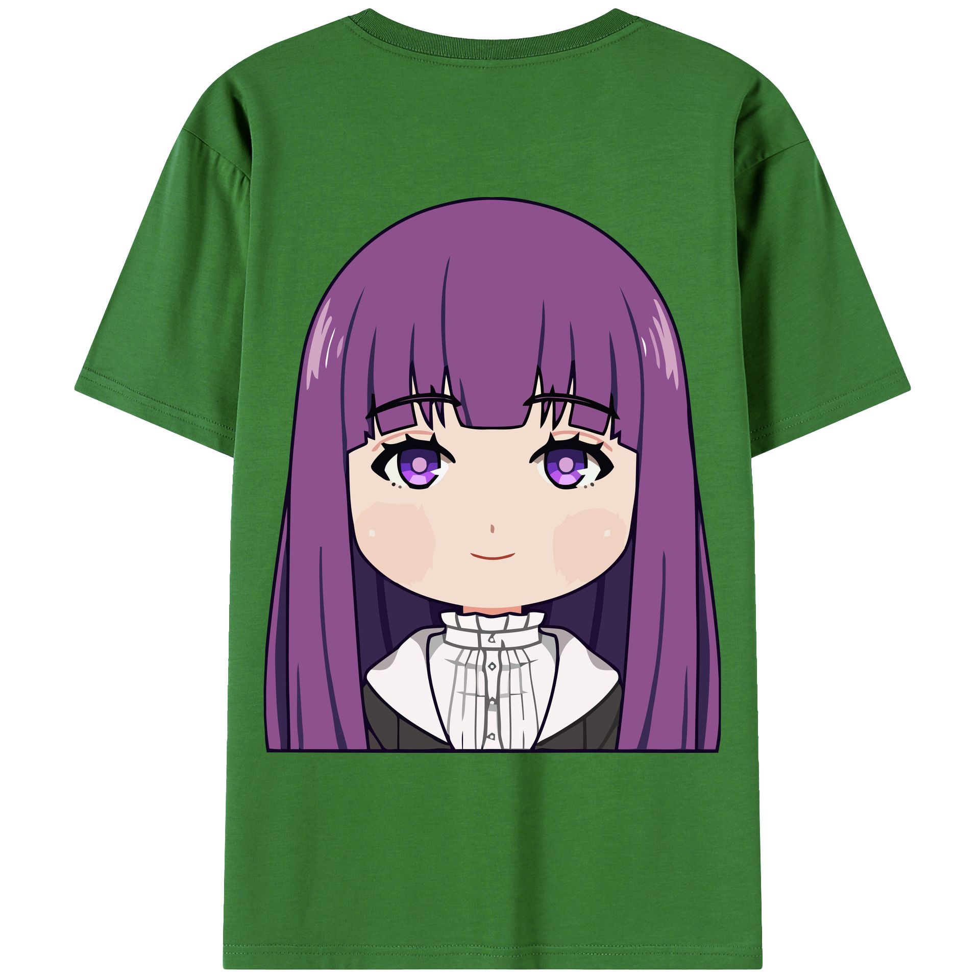 （画像用） 葬送のフリーレン Frieren レディース半袖Tシャツ(バックプリント)